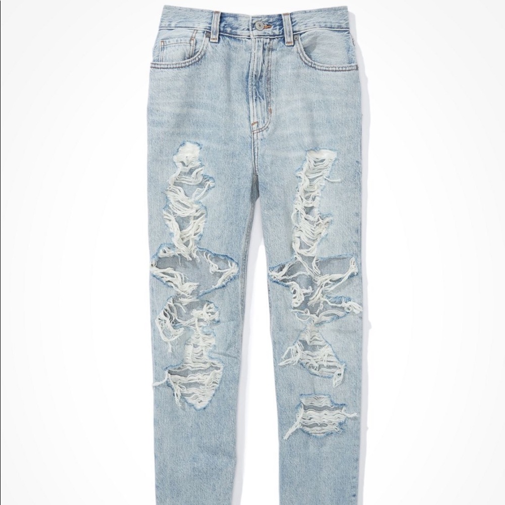 NWT American Eagle mom jeans - Picture 4 of 8